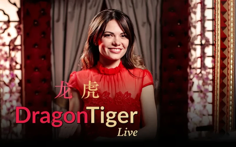 Faça as suas apostas em Dragon Tiger no casino ao vivo Sportuna.