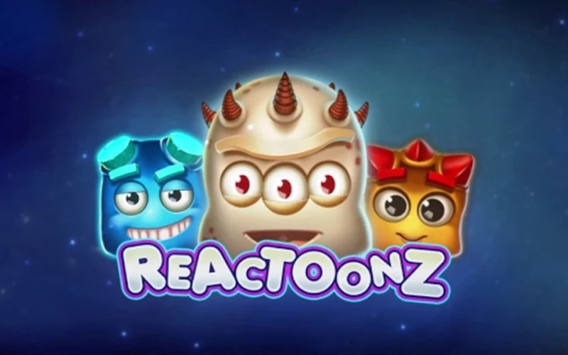 Multiplique o seu saldo girando a slot Reactoonz na Sportuna.